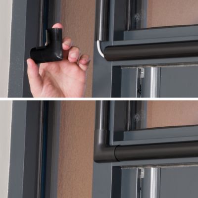 Multi-Pack d'accessoires pour goulotte D-Line noire 30x15mm