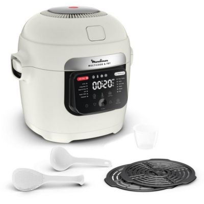 Multicuiseur + airfryer 6l 1200w beige Moulinex MZ7311F0 multicook & fry