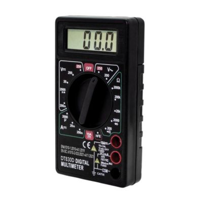 Multimètre digital compact, 7 fonctions, 250V, cat III - Tibelec