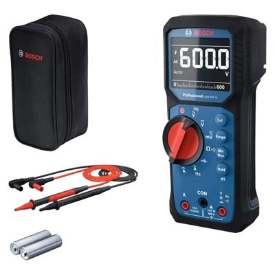 Multimètre GDM 600-15 Professional, multimètre True RMS robuste Bosch 0601077300.