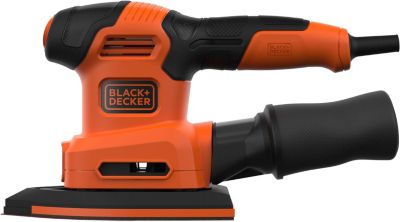 Multiponceuse filaire 200 W BLACK+DECKER BEW200K-QS - 4 en 1, vitesse variable, sac à poussières.