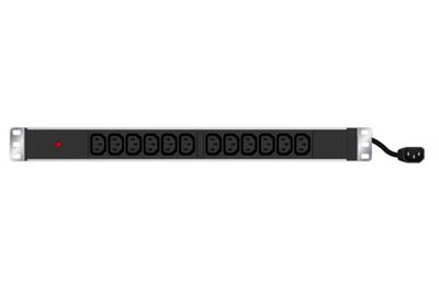 Multiprise 12 prises IEC C13 rackable CONECTICPLUS