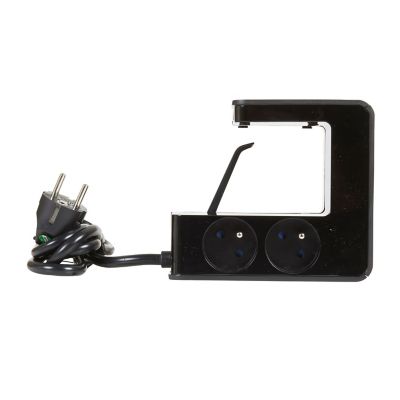 Multiprise 4 prises + 2 USB-A Legrand noir 1.5 m