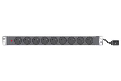 Multiprise 9 prises CEE 7/5 rackable INFOSEC