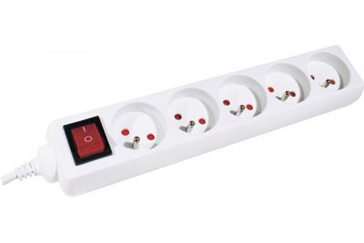 Multiprise électrique 5 prises 1.50m CONECTICPLUS