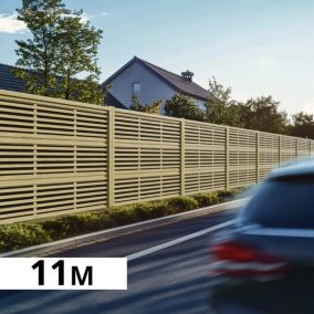 Mur anti-bruit ABSORB - Hauteur : 1,80m - Longueur : 10,97m - Absorption sonore - Réduction sonore