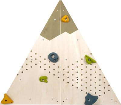 Mur d'Escalade en Bois avec Boules à Visser - Jeu de Coordination pour Enfants de 5 Ans et Plus