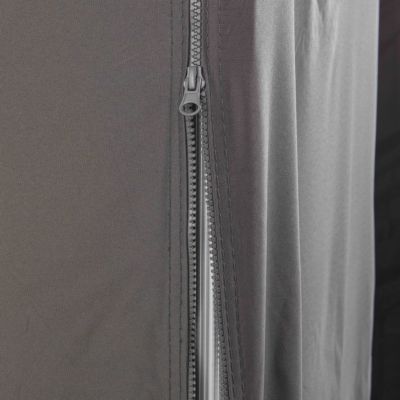 Mur fenêtre gris tente pliante PRO50MM 480G/M2 3 m  Oviala