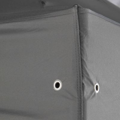Mur fenêtre gris tente pliante PRO50MM 480G/M2 3 m  Oviala