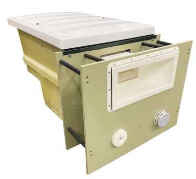 Mur filtrant GS8 pour mini piscine  Avec By Pass, Electrolyseur et Régulateur PH