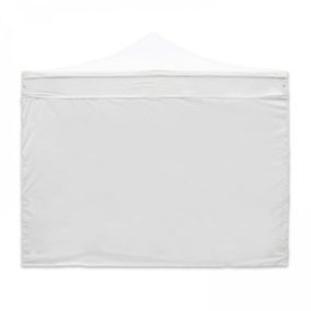 Mur plein pour tente pliante pro 40mm 4,5m blanc  Oviala