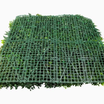 Mur végétal artificiel Luxury - plaque 1 x 1 m - feuillage dense haut de gamme