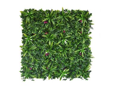 Mur végétal synthétique vert - pack de 3m² - IKAZ