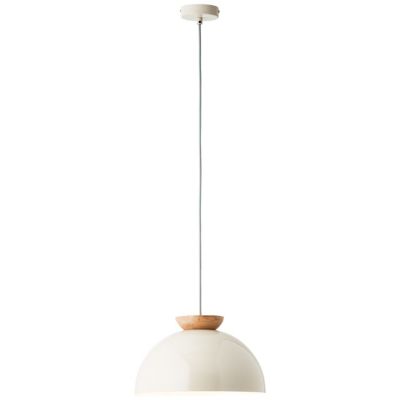 NALAM Suspension bois clair/gris, métal/bois, E27 40W ampoule non incluse