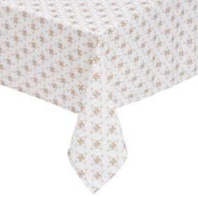 Nappe anti tâche rectangulaire (240x140 cm - Beige)