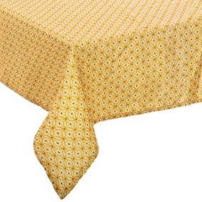 Nappe anti-tache rectangulaire Sarasota - 140 x 240 cm - Jaune