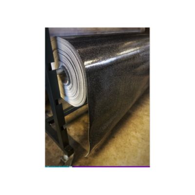 Nappe Bulgommes Imprimée Paillettes Au mètre 150 x 140 cm Noir