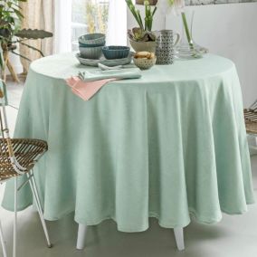 Nappe FONTANA 150x200 vert céladon en polyester