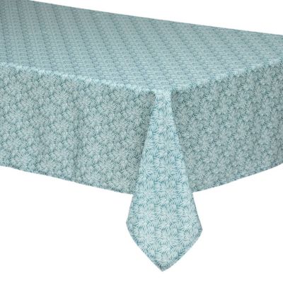 Nappe imprimée anti-tache "Thais" - vert - 150x300 cm - Atmosphera