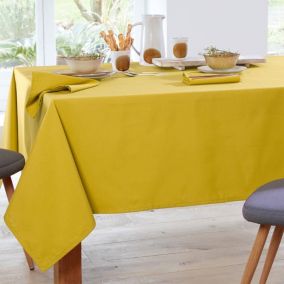 Nappe LONETA 140x300 jaune en coton