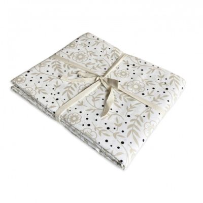 Nappe rectangle anti-taches déperlante floral 140x240cm