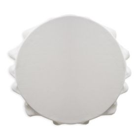 Nappe Ronde Diam. 180 cm - Blanc