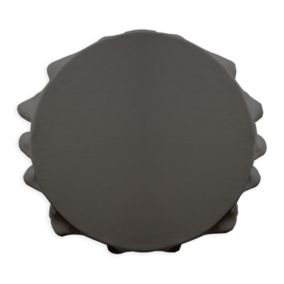 Nappe Ronde Diam. 180 cm - Gris canon de fusil