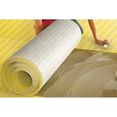 Natte de désolidarisation et d'étanchéité Dural Durabase CI++, rouleau 30 x 1 m, ép. 4 mm, sol intérieur et extérieur
