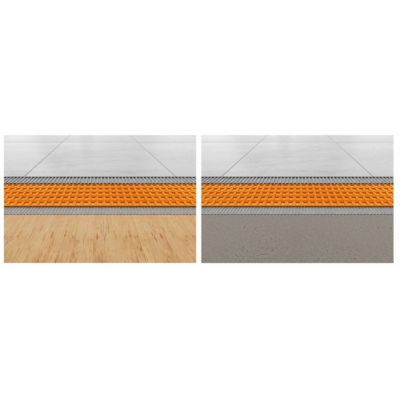 Natte de désolidarisation et d'étanchéité Schlüter-DITRA en polypropylène, rouleau de 5 ml, ép. 3,5 mm, Easyfill/Easycut