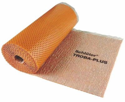 Natte de drainage à capillaire passif TROBA PLUS 8 - Largeur: 1000 mm - Rouleau 12,5 ML