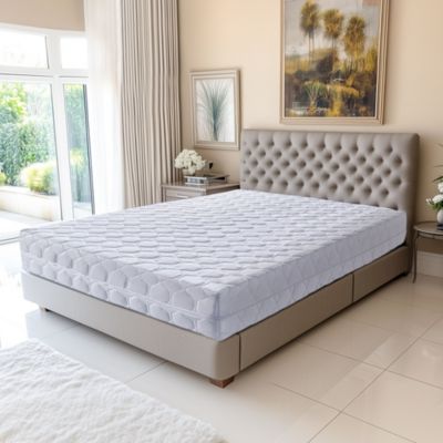 Natural Matelas 100x200 face de contact Latex 80 Kg/m3 - DEHOUSSABLE - Hauteur 21 cm - Soutien Souple - Compatible literies électr