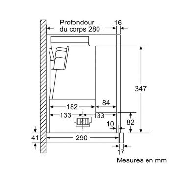 NEFF Hotte D46ED52X1 64 cm - 1248