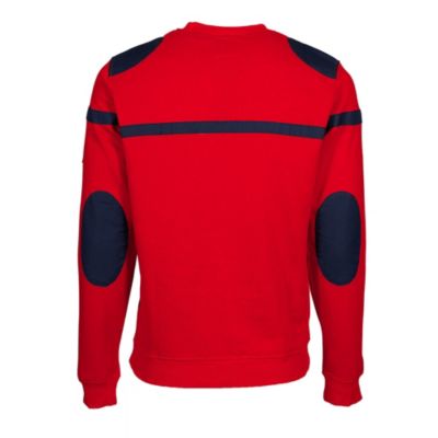 Tunique Sweat Femme Sonoma – Rouge, Col Capuche, Manches Longues – Taille XL