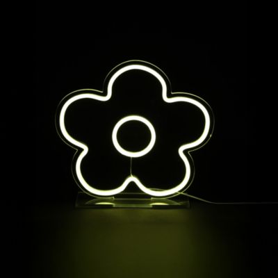 Néon LED fleur marguerite IP20 H.33cm 8W Seynave