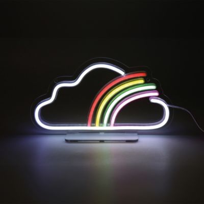 Néon LED nuage multicouleurs IP20 L.30cm 9W Seynave