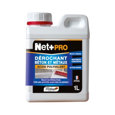 Net+ Pro Dérochant Béton & Métaux - 1 Litre
