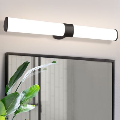 NETTLIFE applique miroir LED 15W 60cm blanc neutre 4000K noir