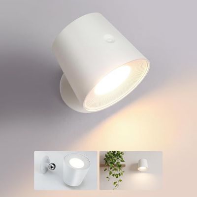 NETTLIFE Applique murale intérieure sans fil - LED, blanc chaud, touch control, variable