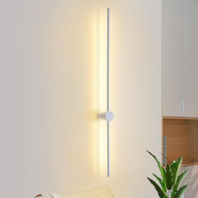 NETTLIFE applique murale LED applique intérieure moderne 100 cm blanc chaud 3000 K orientable