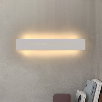 NETTLIFE applique murale LED intérieur 30CM applique moderne blanc chaud 8W éclairage mural