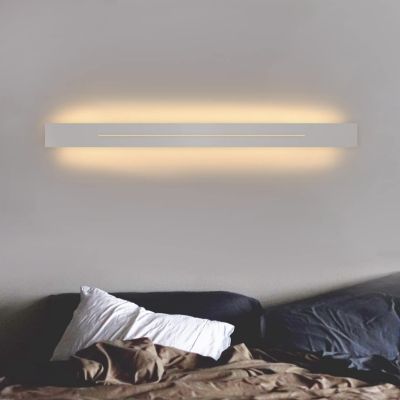 NETTLIFE Applique murale LED Intérieur - Lampe de couloir Moderne 60CM Lampe de salon 20W Lampe de couloir Chambr Blanc