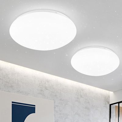 Plafonnier LED Rond 22 Cm – 18W, 2400 Lumens – 5 Couleurs Réglables (2700K à 6500K) – Pour Toutes Pièces