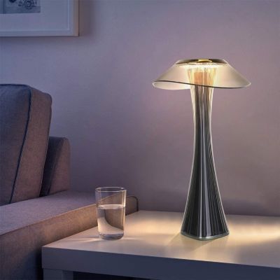 Nettlife Lampe de table LED rechargeable, USB, portable, intensité variable, ambiance, pour chambre
