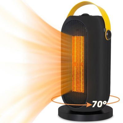 Nettlife Radiateur soufflant 1200W, silencieux, économe, PTC céramique, avec protection anti-surchauffe, transportable