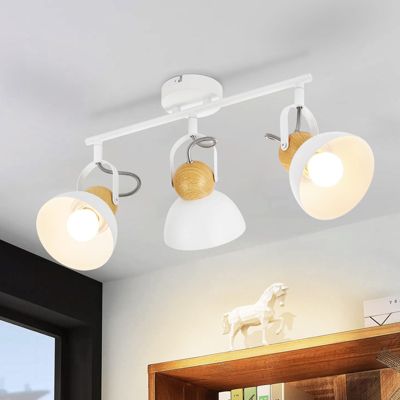 Ventilateur De Plafond Hofstein Avec Lampe - Métal Nickel Mat/blanc - Moderne