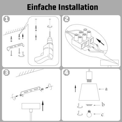 NETTLIFE Suspension Vintage Salle à Manger 2x Lampe Suspendue Lampe Suspendue Industrielle E27 Métal Rétro