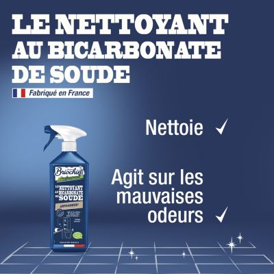 Nettoyant au bicarbonate de soude Ecocert 750ml Briochin professionnel