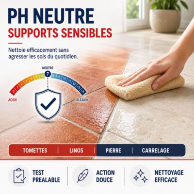 NETTOYANT DÉGRAISSANT SOL : Carrelage, Tomette, Lino et PVC  - 20 L - ARCANE INDUSTRIES