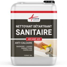 NETTOYANT DÉTARTRANT SANITAIRES MULTI USAGE  - 20 L - ARCANE INDUSTRIES