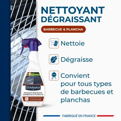 Nettoyant dégraissant plancha & barbecue 500ml